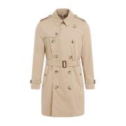 Burberry Neutral Trench Coat Beige, Herr