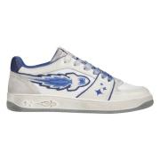 Enterprise Japan Sneakers med broderad logotyp White, Herr