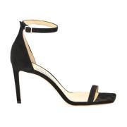 Jimmy Choo Alva 85 Sandaler Black, Dam