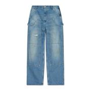 Moschino Jeans med logotyp Blue, Herr