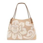 Etro 'Shopper' stil väska Beige, Dam