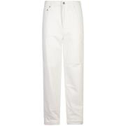 Golden Goose Kvinna Straight Leg Jeans White, Dam