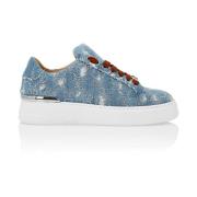 Philipp Plein Stiliga Sneakers för Män Blue, Dam