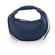 Hogan Blå Läder Crossbody Väska Blue, Dam