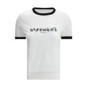 Givenchy Monogram Crew Neck Dam T-shirt White, Dam