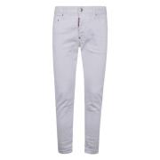 Dsquared2 Denim Skater Jeans White, Herr