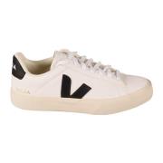 Veja Läder Sneakers Svart Vit Brasilien White, Herr