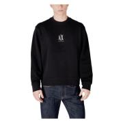 Armani Exchange Vår/Sommar Sweatshirt Black, Herr