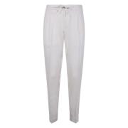 Barba Napoli Casual Roma Trousers White, Herr