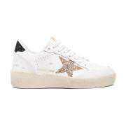 Golden Goose Ball Star Läder Sneakers White, Dam