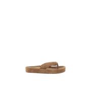 Pedro García Stiliga Suede Almu Sandaler med Non-Slip Brown, Dam