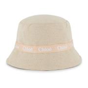 Chloé Beige Casual Hatt med Band Beige, Dam