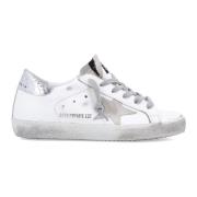 Golden Goose Super-Star Sneakers White, Dam