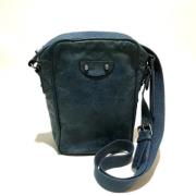 Balenciaga Vintage Pre-owned Laeder balenciaga-vskor Blue, Dam