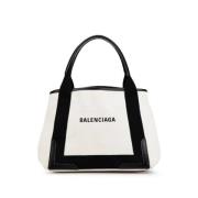 Balenciaga Vintage Pre-owned Canvas balenciaga-vskor White, Dam