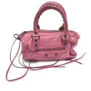 Balenciaga Vintage Pre-owned Laeder balenciaga-vskor Pink, Dam