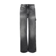 Haikure Svart Spider Style Dam Jeans Black, Dam