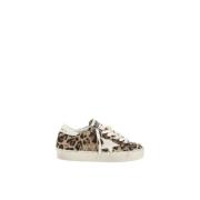 Golden Goose Lädersneakers med Stjärndesign Brown, Dam