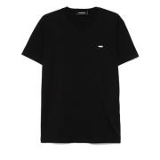 Dsquared2 Svarta T-shirts och Polos Black, Herr