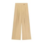 Dries Van Noten Cargobyxor i Beige Pamplona Stil Beige, Dam