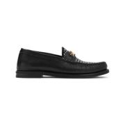 Amiri Svarta Läderloafers Black, Herr