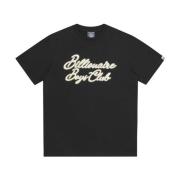 Billionaire Svart Logo Print Crew Neck T-shirts Black, Herr