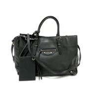 Balenciaga Vintage Pre-owned Laeder balenciaga-vskor Black, Dam