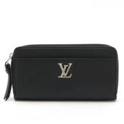 Louis Vuitton Vintage Pre-owned Laeder plnbcker Black, Dam