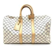 Louis Vuitton Vintage Pre-owned Bomull louis-vuitton-vskor White, Dam