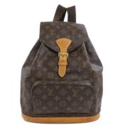 Louis Vuitton Vintage Pre-owned Canvas ryggsckar Brown, Dam