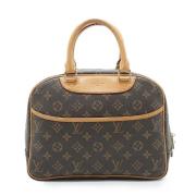 Louis Vuitton Vintage Pre-owned Canvas handvskor Brown, Dam