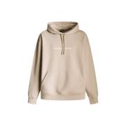 Pepe Jeans Breaking Record Hoodie Beige, Herr