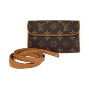 Louis Vuitton Vintage Pre-owned Canvas louis-vuitton-vskor Brown, Dam