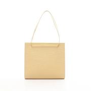 Louis Vuitton Vintage Pre-owned Laeder louis-vuitton-vskor Beige, Dam