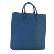 Louis Vuitton Vintage Pre-owned Laeder handvskor Blue, Dam