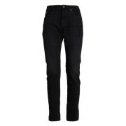 Hugo Boss Supersköna Slim Fit Jeans Black, Herr