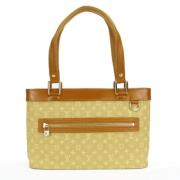 Louis Vuitton Vintage Pre-owned Canvas louis-vuitton-vskor Beige, Dam