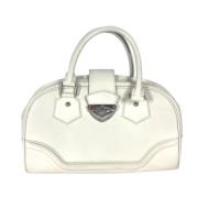 Louis Vuitton Vintage Pre-owned Laeder louis-vuitton-vskor White, Dam