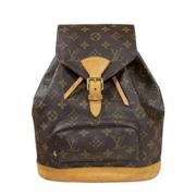 Louis Vuitton Vintage Pre-owned Canvas ryggsckar Brown, Dam