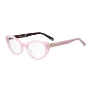 Love Moschino Multifärgade Acetatramar Glasögon Rosa Multicolor, Dam