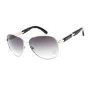 Guess Gr Metall Solglasgon Gray, Dam