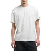 Replay Bomull T-shirt White, Herr