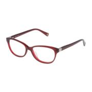 Loewe Bordeaux Acetatramar med urtavla Red, Dam