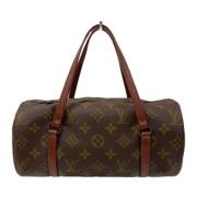 Louis Vuitton Vintage Pre-owned Canvas handvskor Brown, Dam