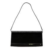 Louis Vuitton Vintage Pre-owned Laeder crossbodyvskor Black, Dam