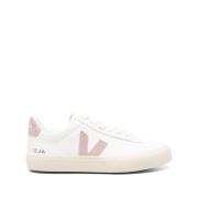 Veja Vita och rosa sneakers för kvinnor White, Dam