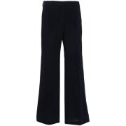 Alberto Biani Wide Trousers Blue, Dam