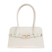 Furla Axelväska Goccia Medium Beige, Dam