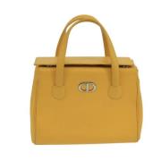 Dior Vintage Pre-owned Laeder dior-vskor Yellow, Dam