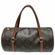 Louis Vuitton Vintage Pre-owned Canvas handvskor Brown, Dam